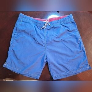 Blue Peter Millar Swim Trunks (Size Medium)